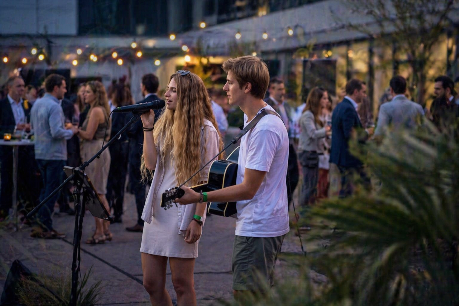Live Duo Firmenfeier